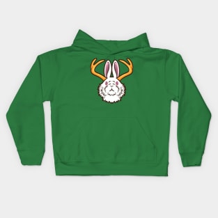 White Jackalope Kids Hoodie